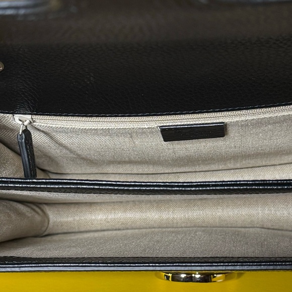 Gucci Interlocking G Leather Bag - Picture 4 of 7